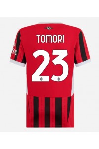 AC Milan Fikayo Tomori #23 Voetbaltruitje Thuis tenue Dames 2024-25 Korte Mouw